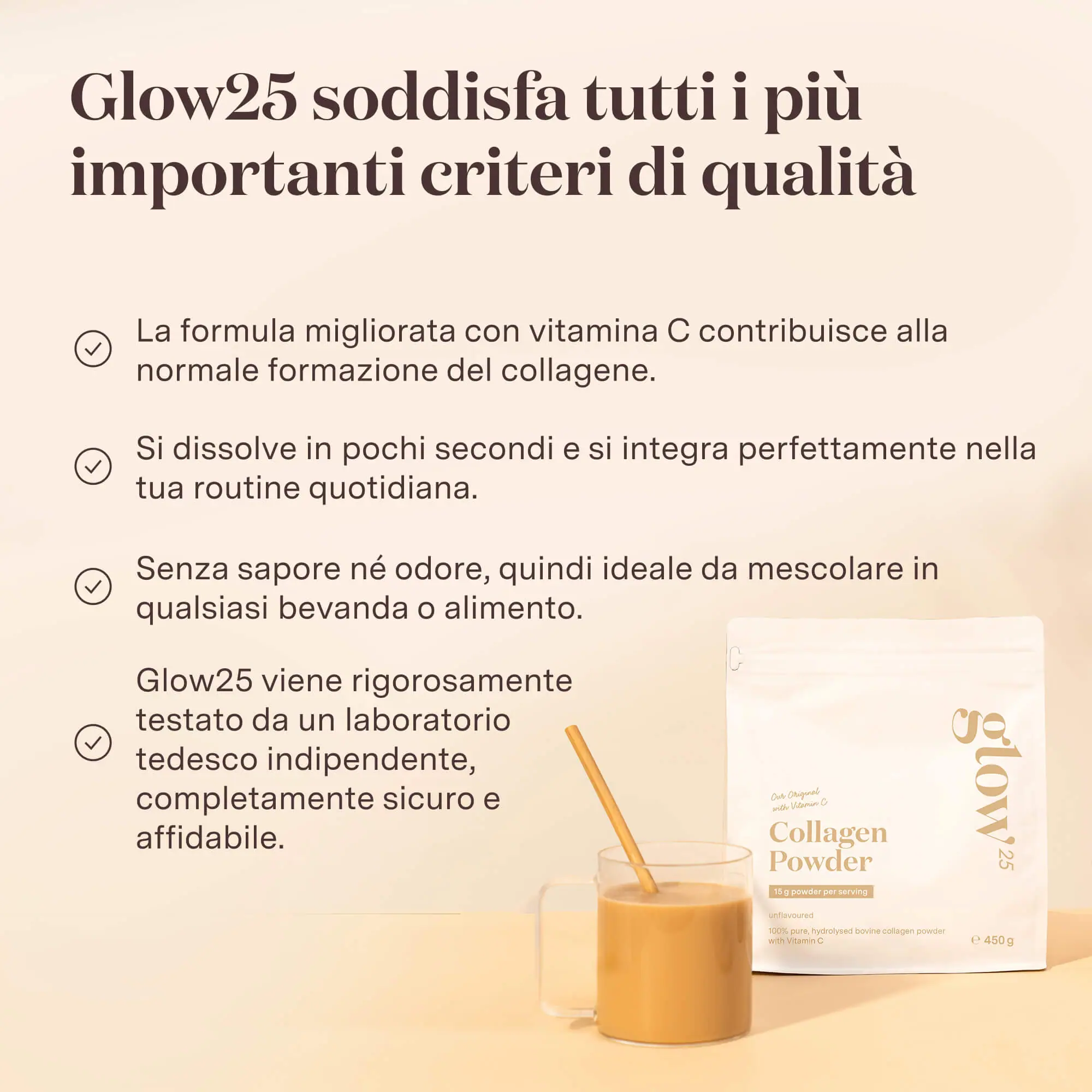 Criteri di qualità Glow25
