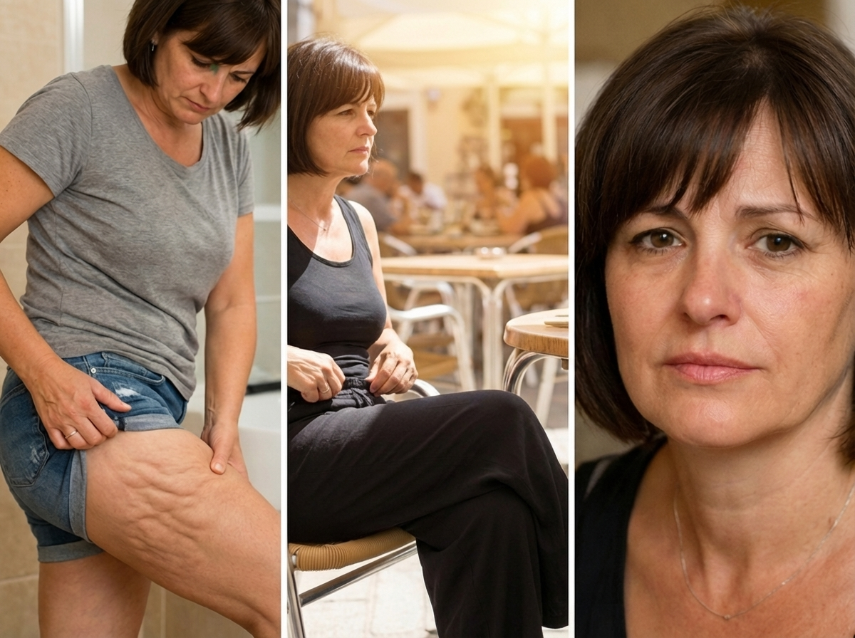Sandra, 48 – Cellulite an Oberschenkeln und Po