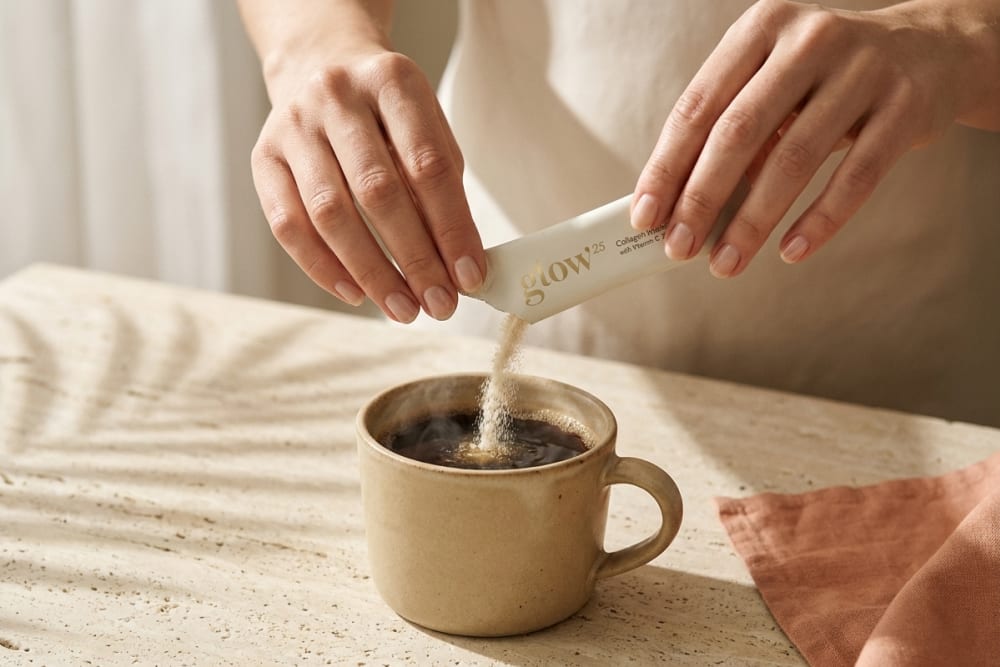 Een Glow25-stick in de koffie, bioactieve tripeptiden