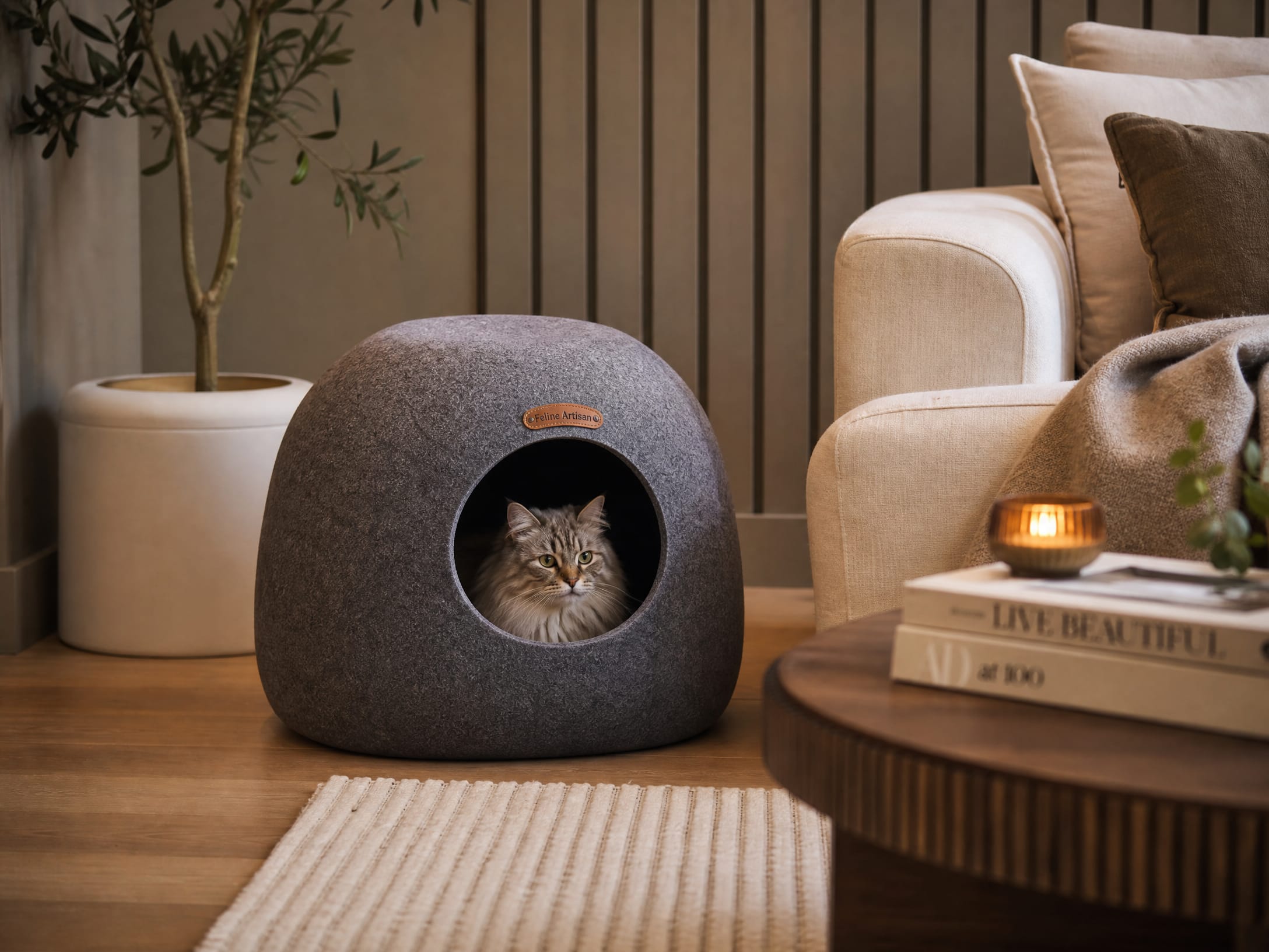Feline Artisan Cat Bed 3