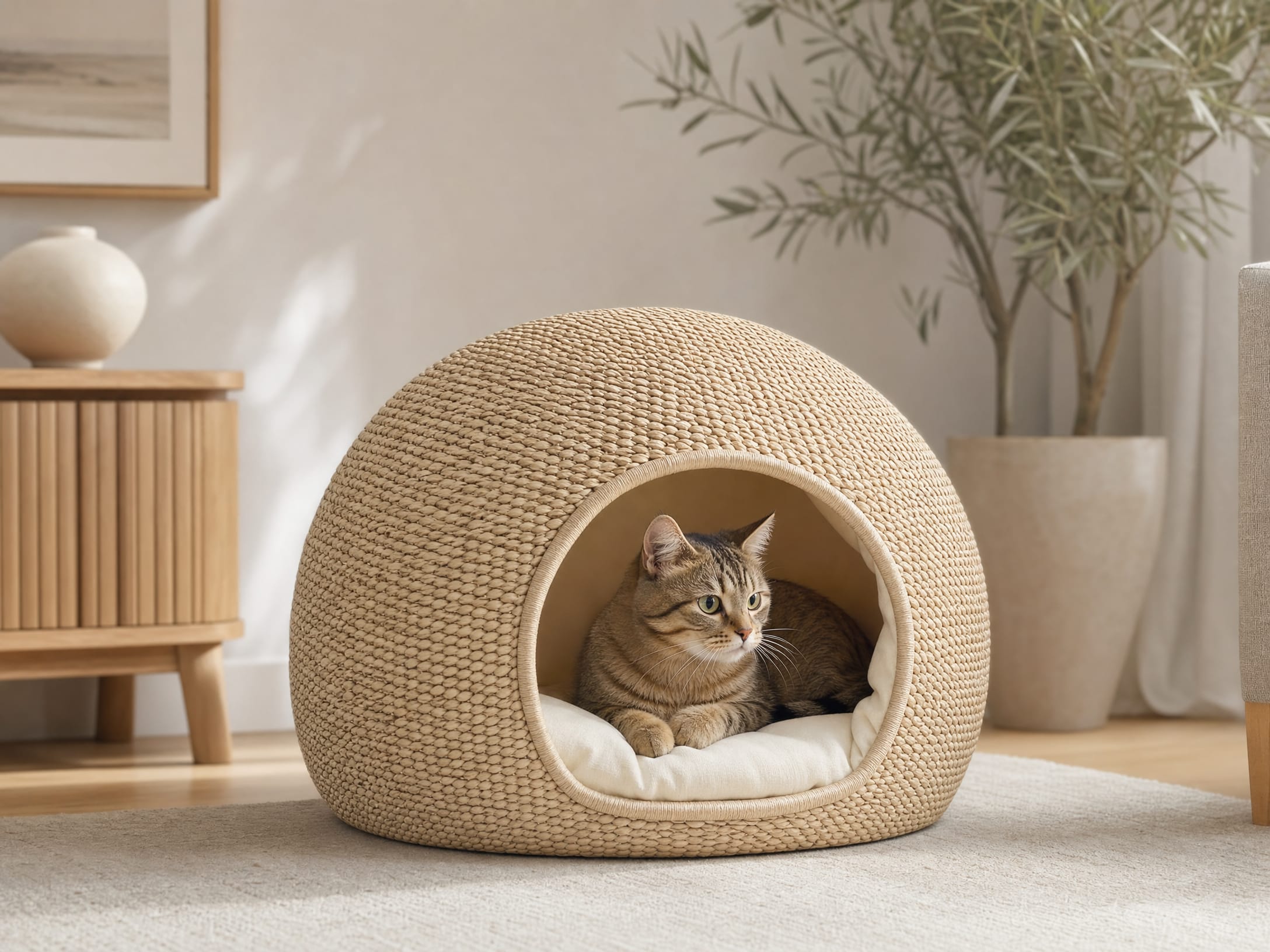 Feline Artisan Cat Bed