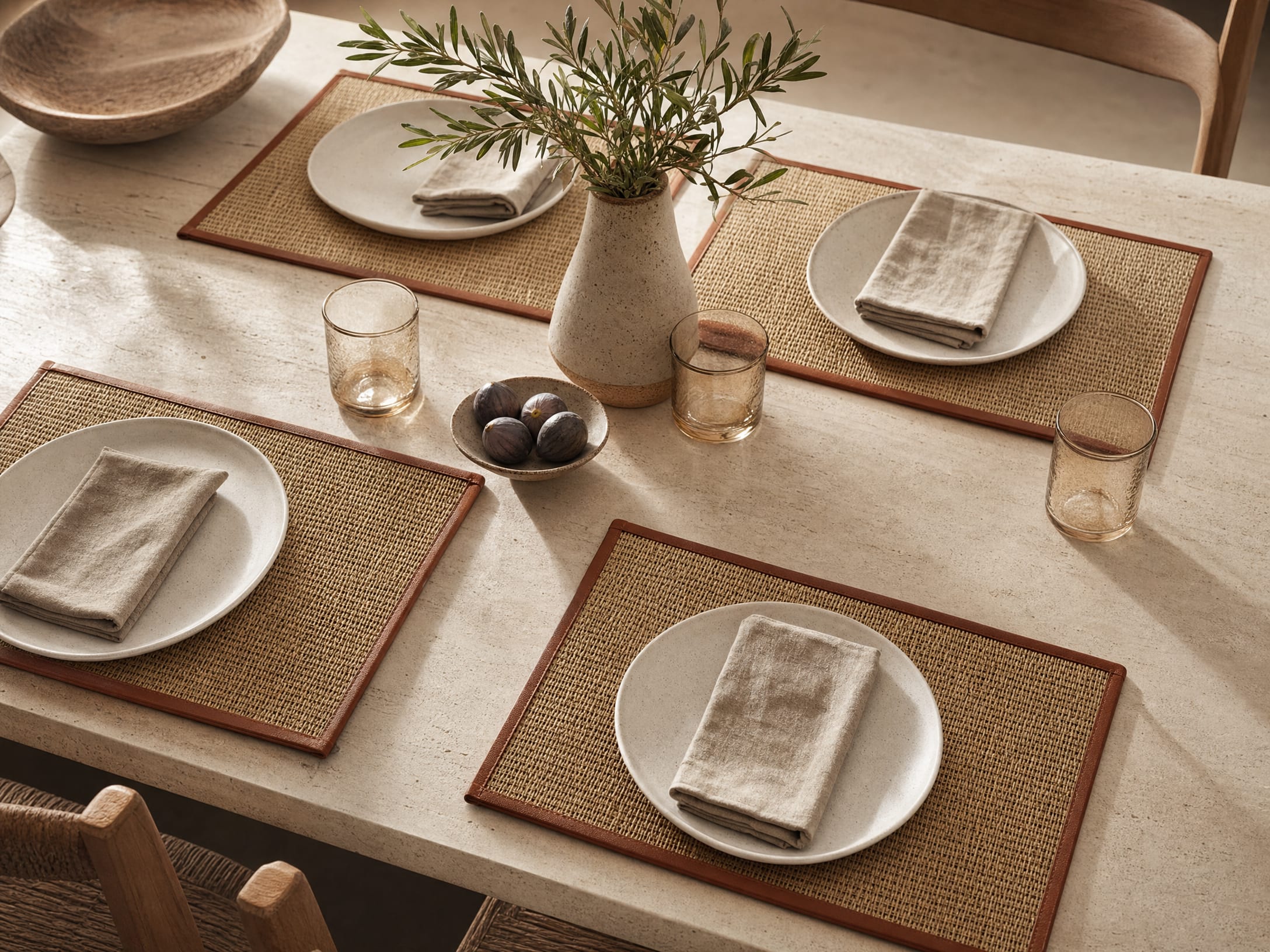 Jasmine Placemat Set (Set of 4)