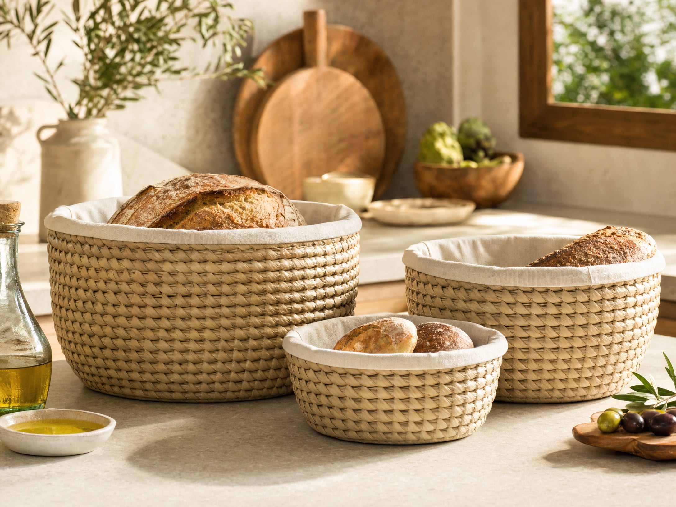 Medina Bread Basket (Set of 3)