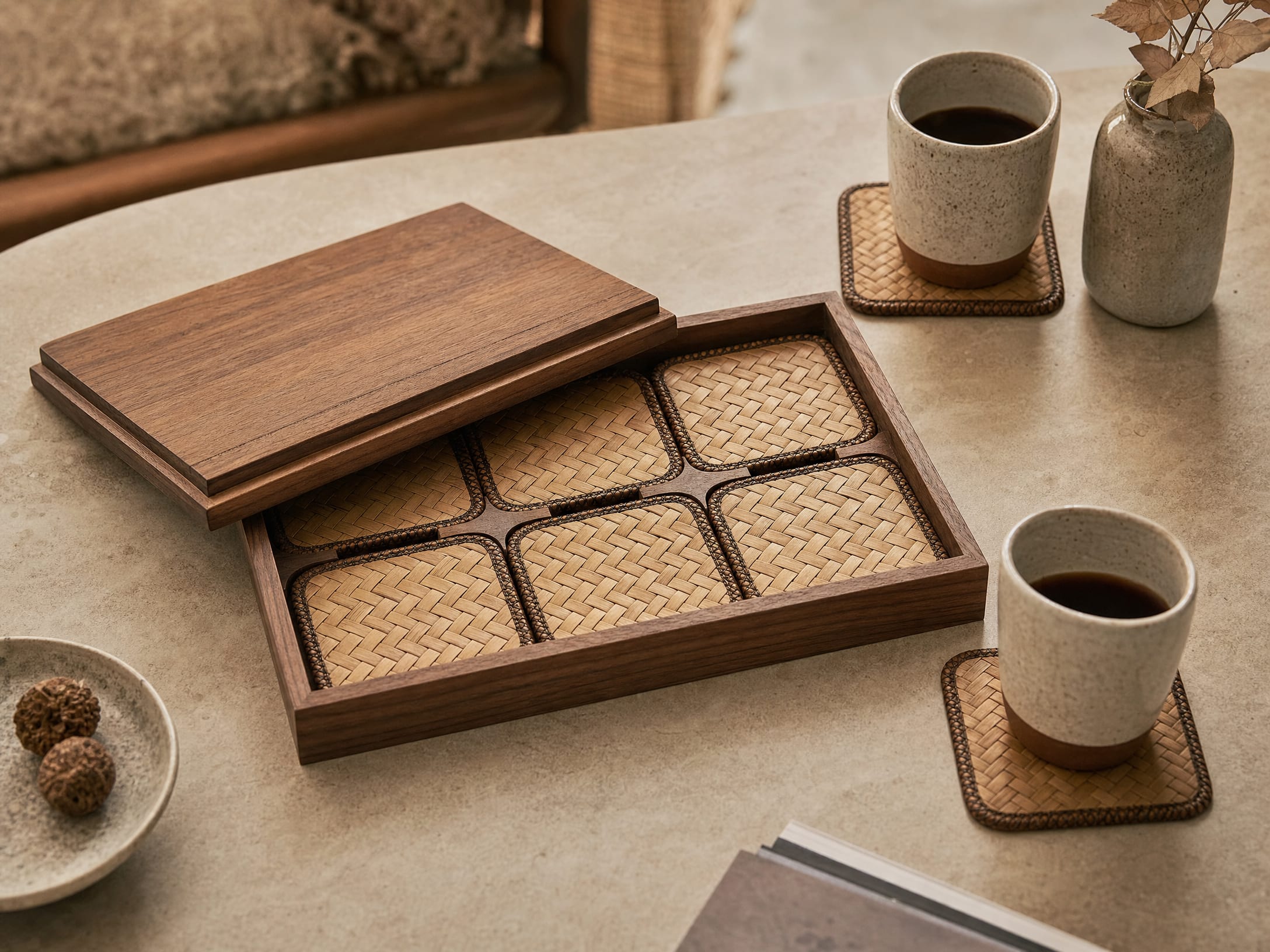 Carthage Coaster Set