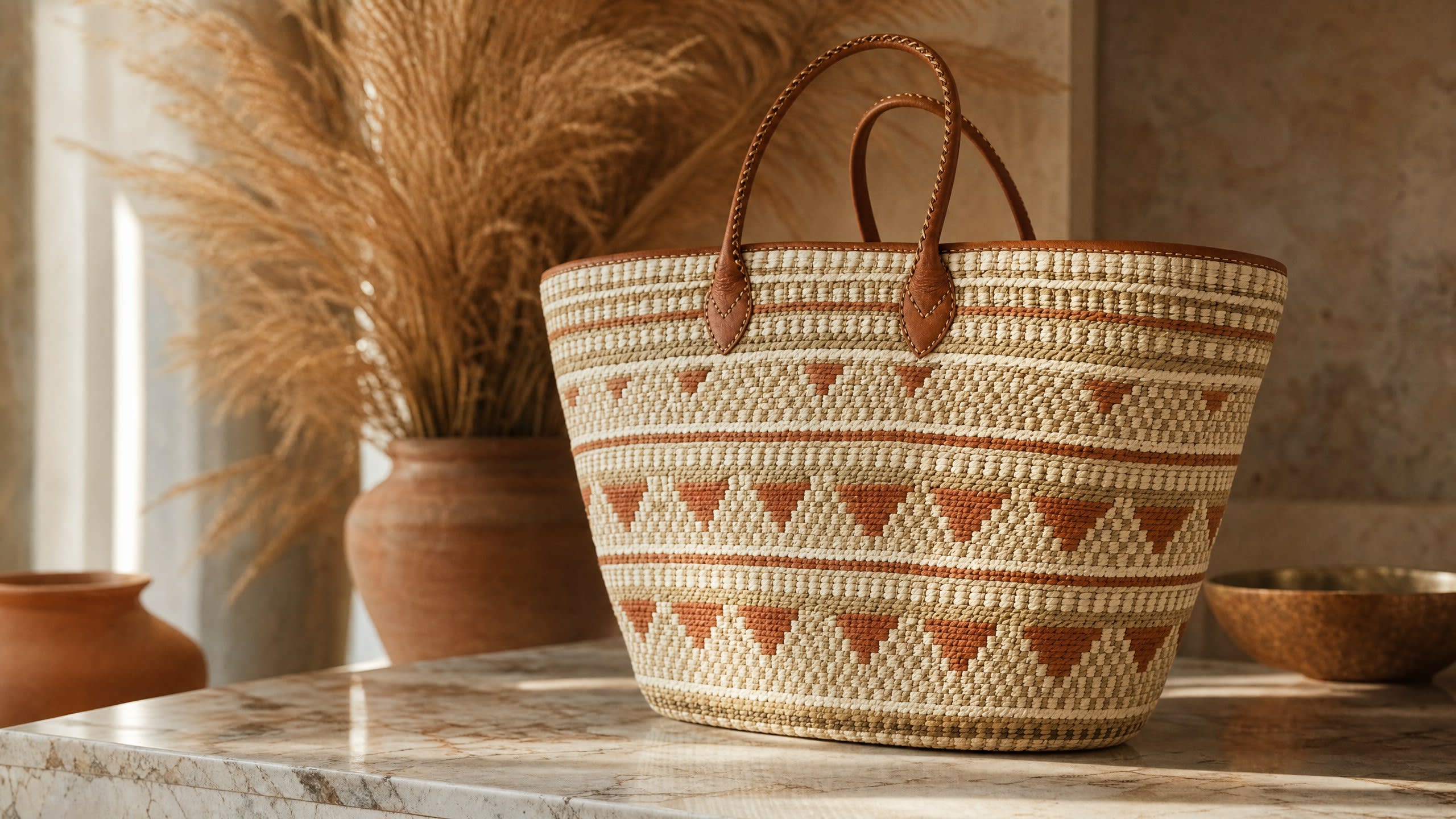 The Tunisian Couffin: A Handwoven Story in Palm and Esparto