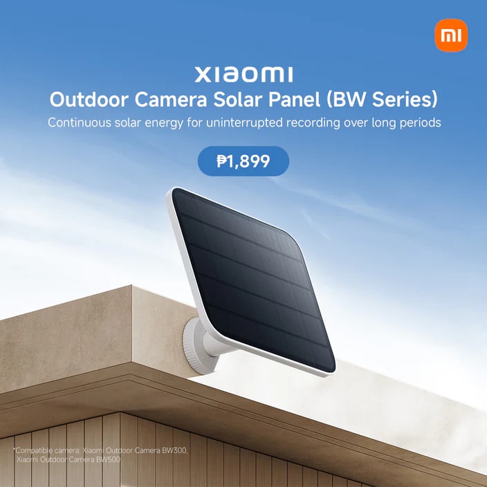 XIAOMI SOLAR OUTDOOR CAMERA SOLAR PANEL (BW SERIES)