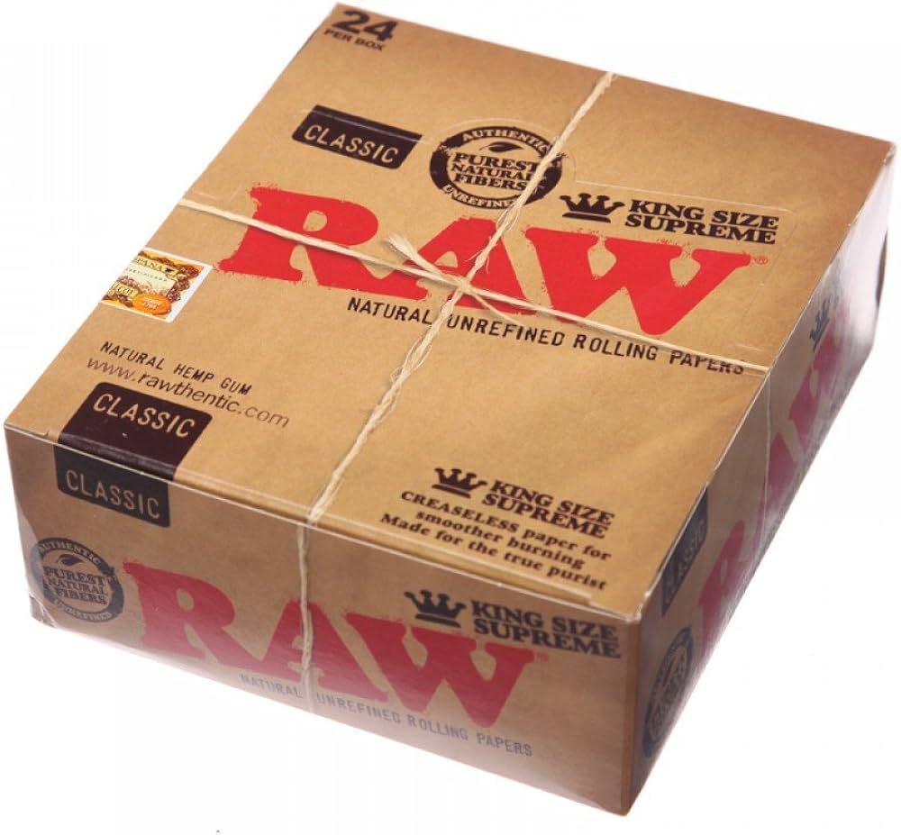 Raw Paper-Classic (24/Box-King Size Supreme)
