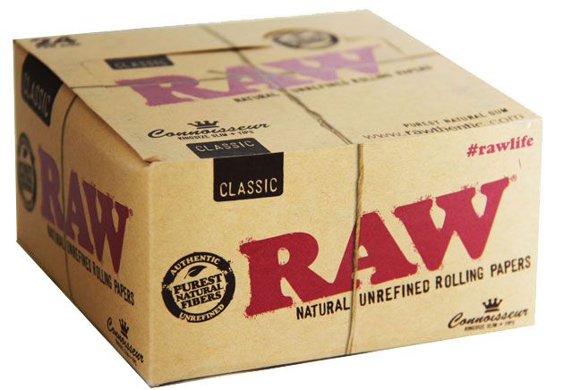 Raw Paper-Classic (15/Box-Artesano-KingSize+Tray+Paper+Tip)
