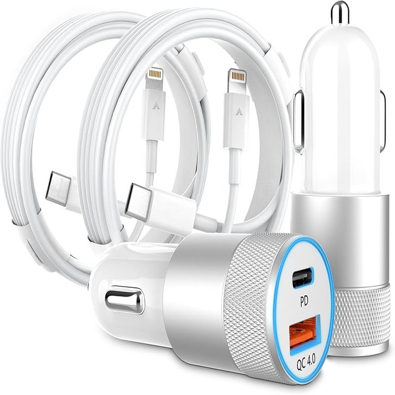 Apple Certified Double Car Charger