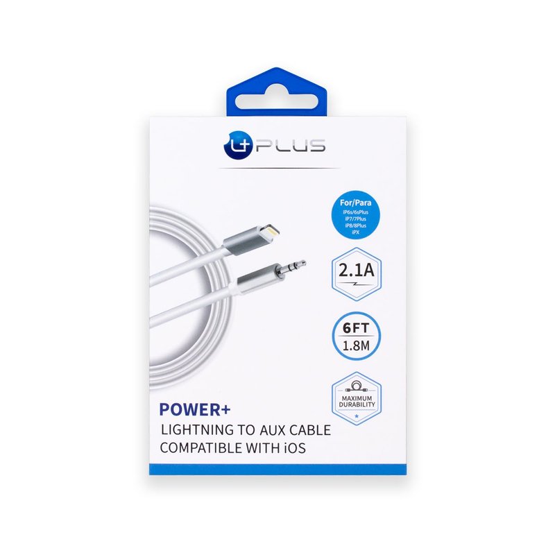 Uplus - Lightning to Aux Cable