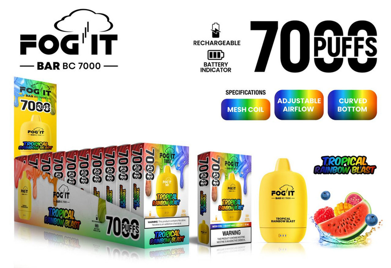 Fog It 7000 Puffs