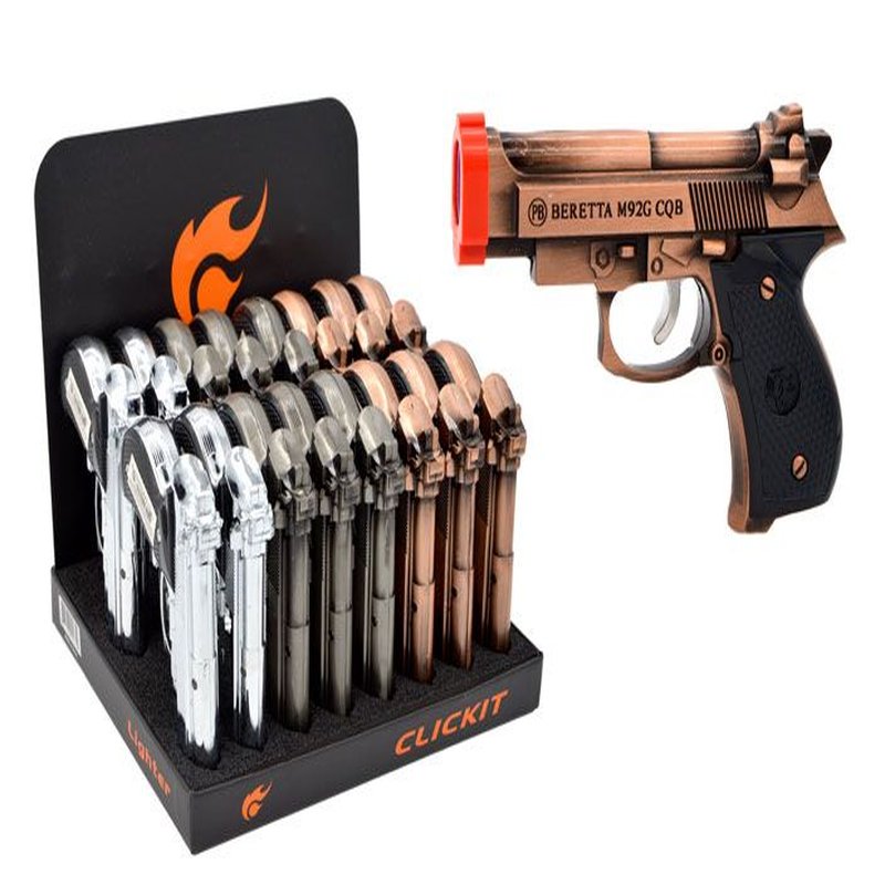 Pistol Lighter ( Double Torch)