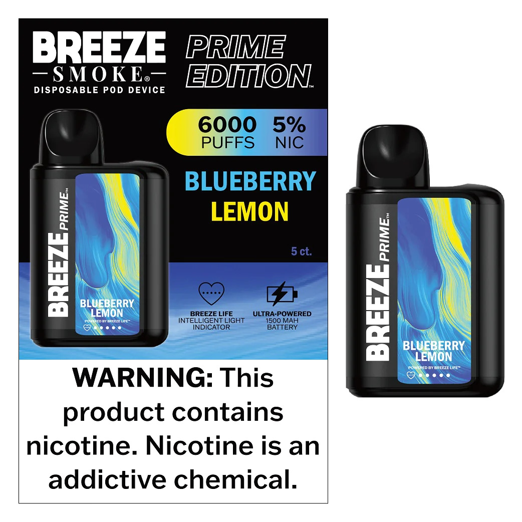 Breeze 6000 Puffs