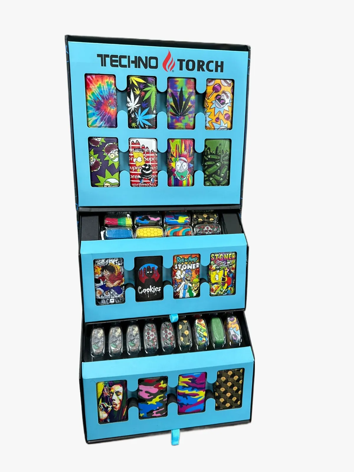 Techno Torch Display