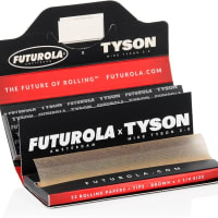 Tyson Rolling Paper + Tips (1 1/4-33/pack-24packs)