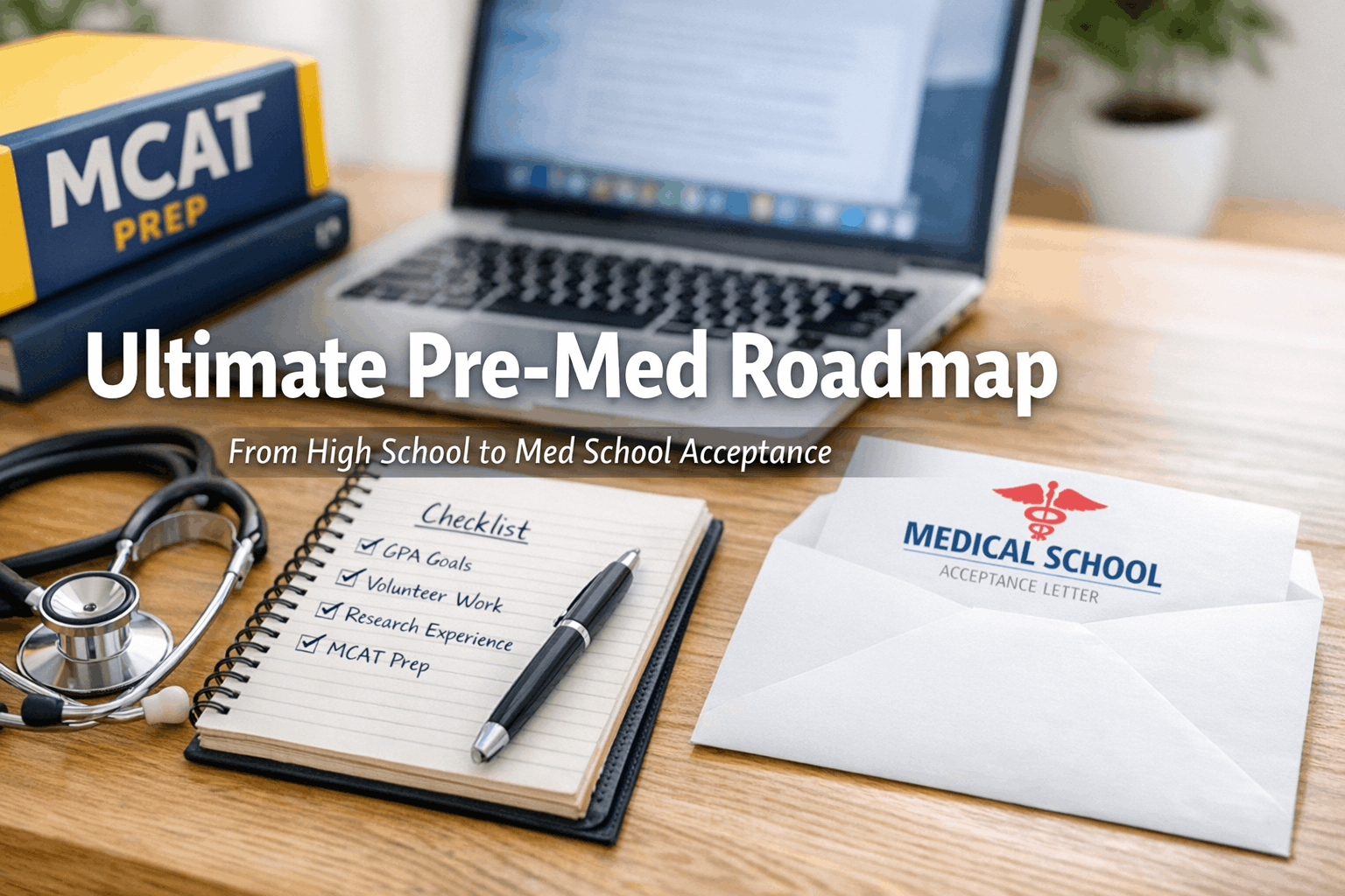 The Ultimate Pre-Med Roadmap: High School to Med School Acceptance
