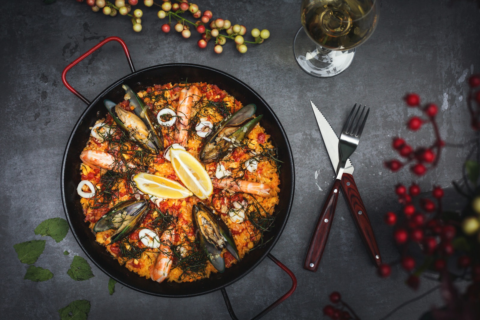 Spanish Paella virtual cooking class