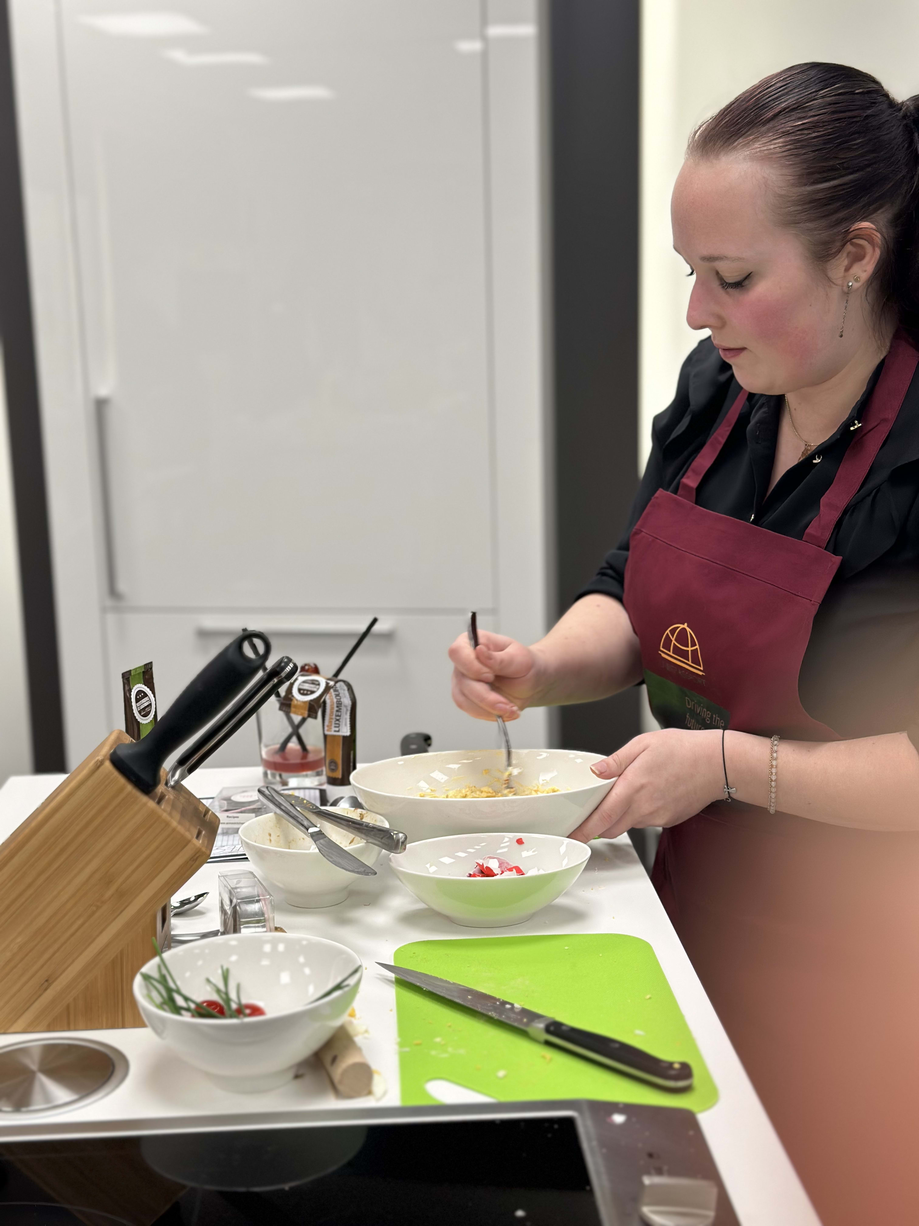 J.P. Morgan MPS — Delights of Luxembourg + Virgin Cocktails cooking class — Luxembourg, April 2024
