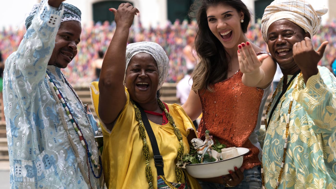 A spread of global dishes — food as a window into culture