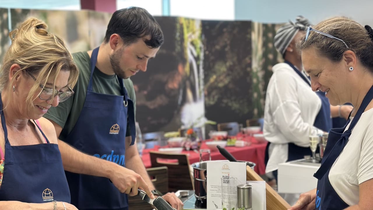 ECDPM's Thai Cooking Team Day in Luxembourg