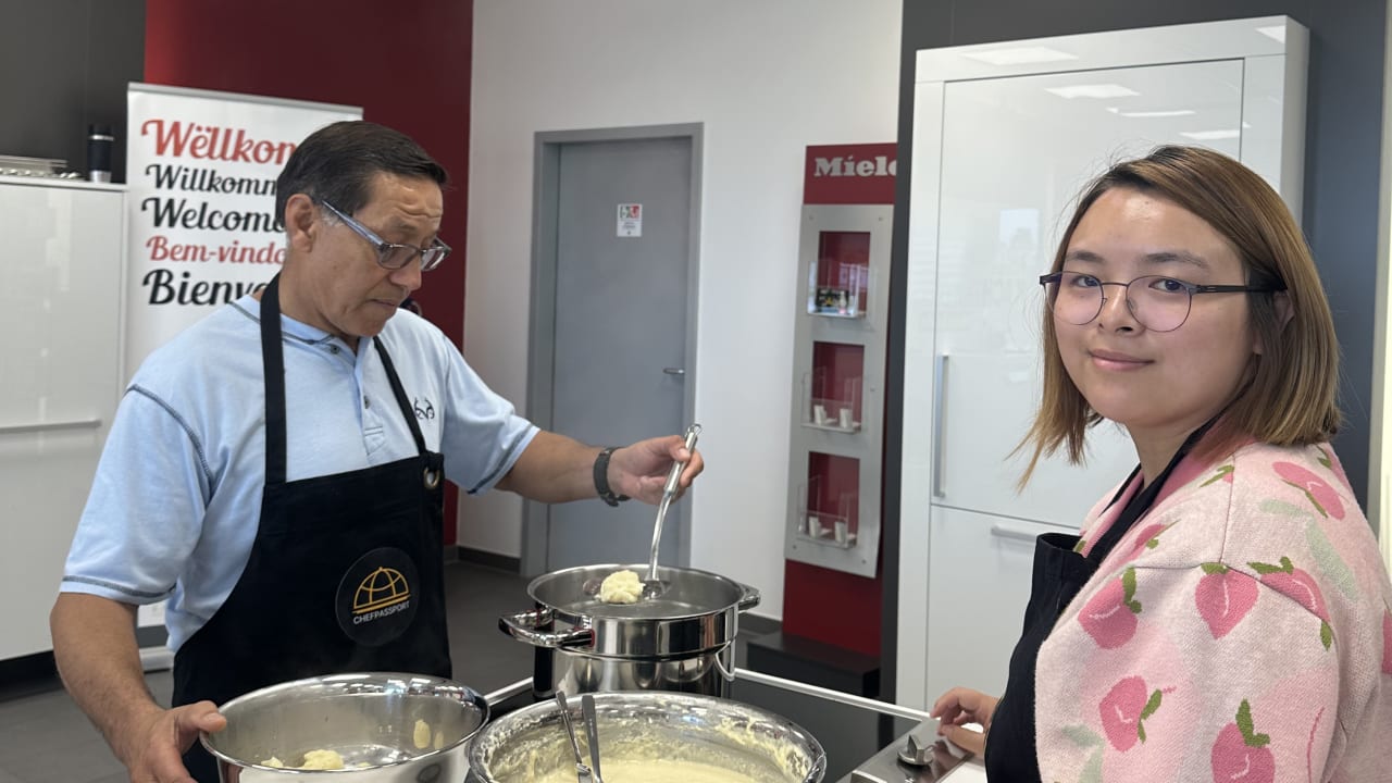 US Air Force Team Bonds Over Luxembourg Cooking