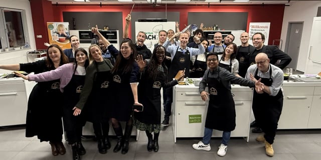 Pasta making team building Luxembourg — Flour Power Workshop — event photo 3