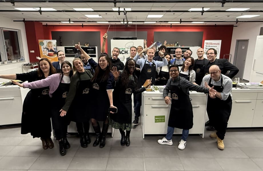 Thai cooking class team building Luxembourg — event photo