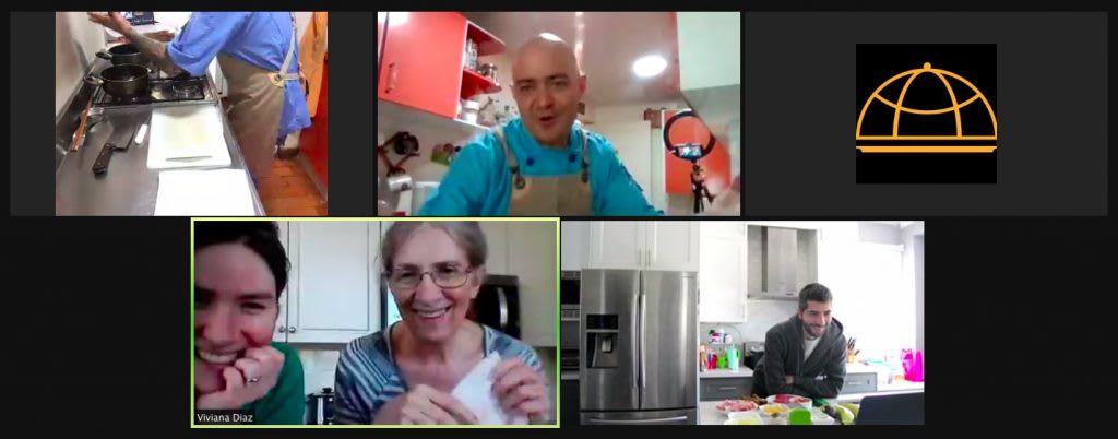 What to expect from a virtual cooking class