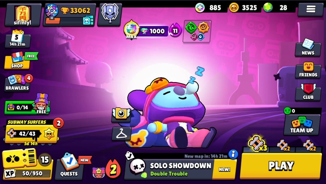 Brawl Stars Account (IOS/ANDROID) – 33K CUPS | 76 BRAWLERS | 7 LEGENDARY | 177 SKINS | 28 GEMS | 3525 COINS | 19 MAX POWER | 9 MAX RANK | ONLY YOURS | FULL ACCESS + WARRANTY | #680