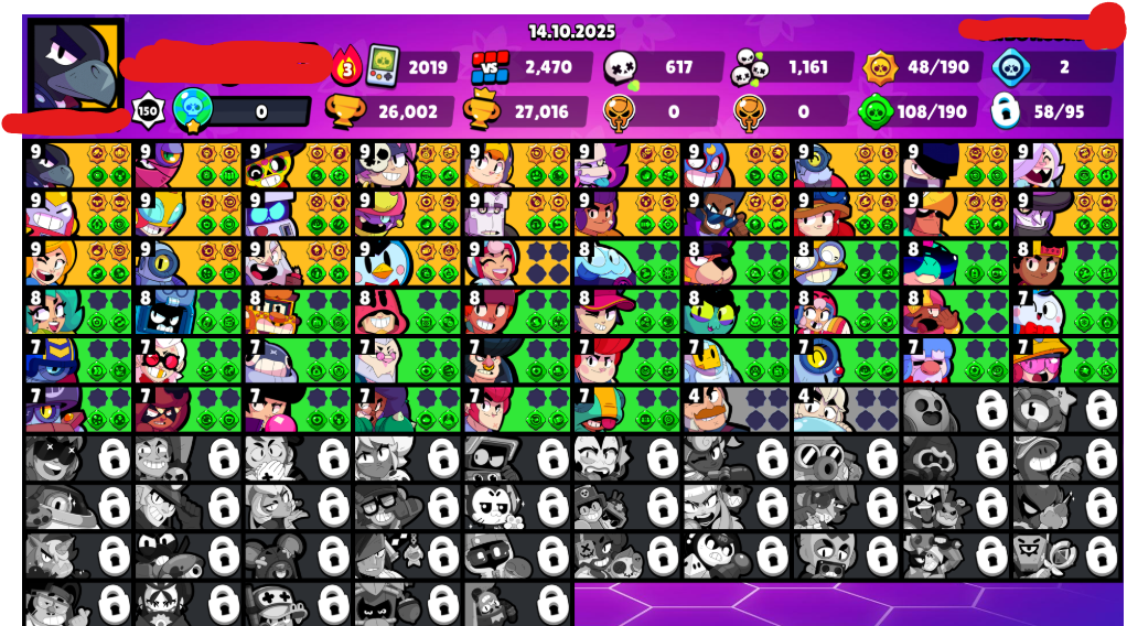 Brawl Stars Account (IOS/ANDROID) – 26002 Trophies | 58 Brawlers | All Details Changeable Brawl Stars Account (IOS/ANDROID) – 26002 Trophies | 58 Brawlers | All Details Changeable