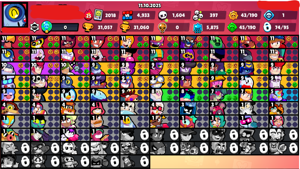 Brawl Stars Account (IOS/ANDROID) – 31057 Trophies | 74 Brawlers | All Details Changeable Brawl Stars Account (IOS/ANDROID) – 31057 Trophies | 74 Brawlers | All Details Changeable