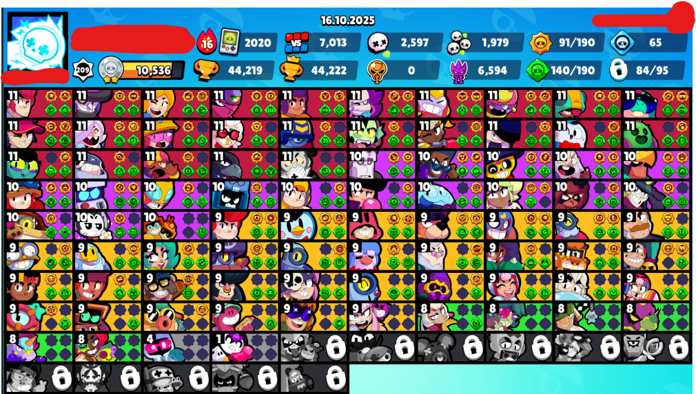 Brawl Stars Account (IOS/ANDROID) – 44219 Trophies | 84 Brawlers | All Details Changeable Brawl Stars Account (IOS/ANDROID) – 44219 Trophies | 84 Brawlers | All Details Changeable