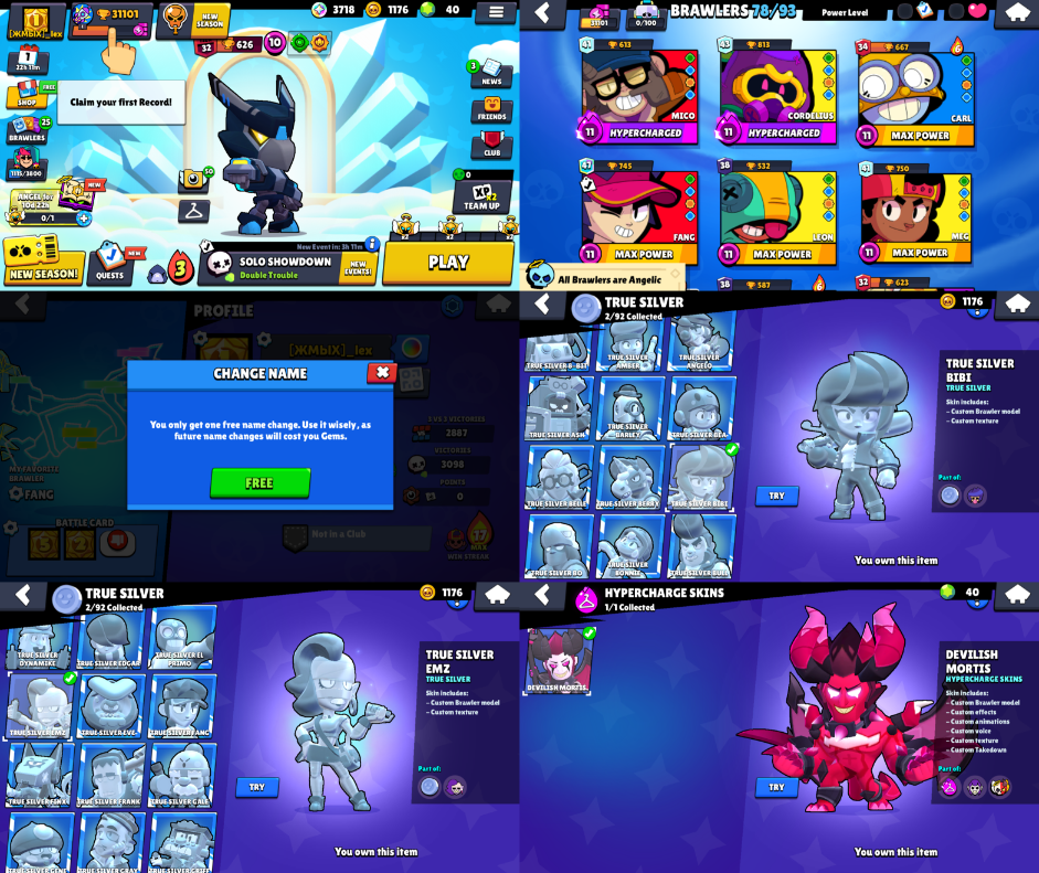 Brawl Stars Account (IOS/ANDROID) – 31000 Trophies | 78 Brawlers | 96 SKINS | FULL ACCESS Brawl Stars Account (IOS/ANDROID) – 31000 Trophies | 78 Brawlers | 96 SKINS | FULL ACCESS