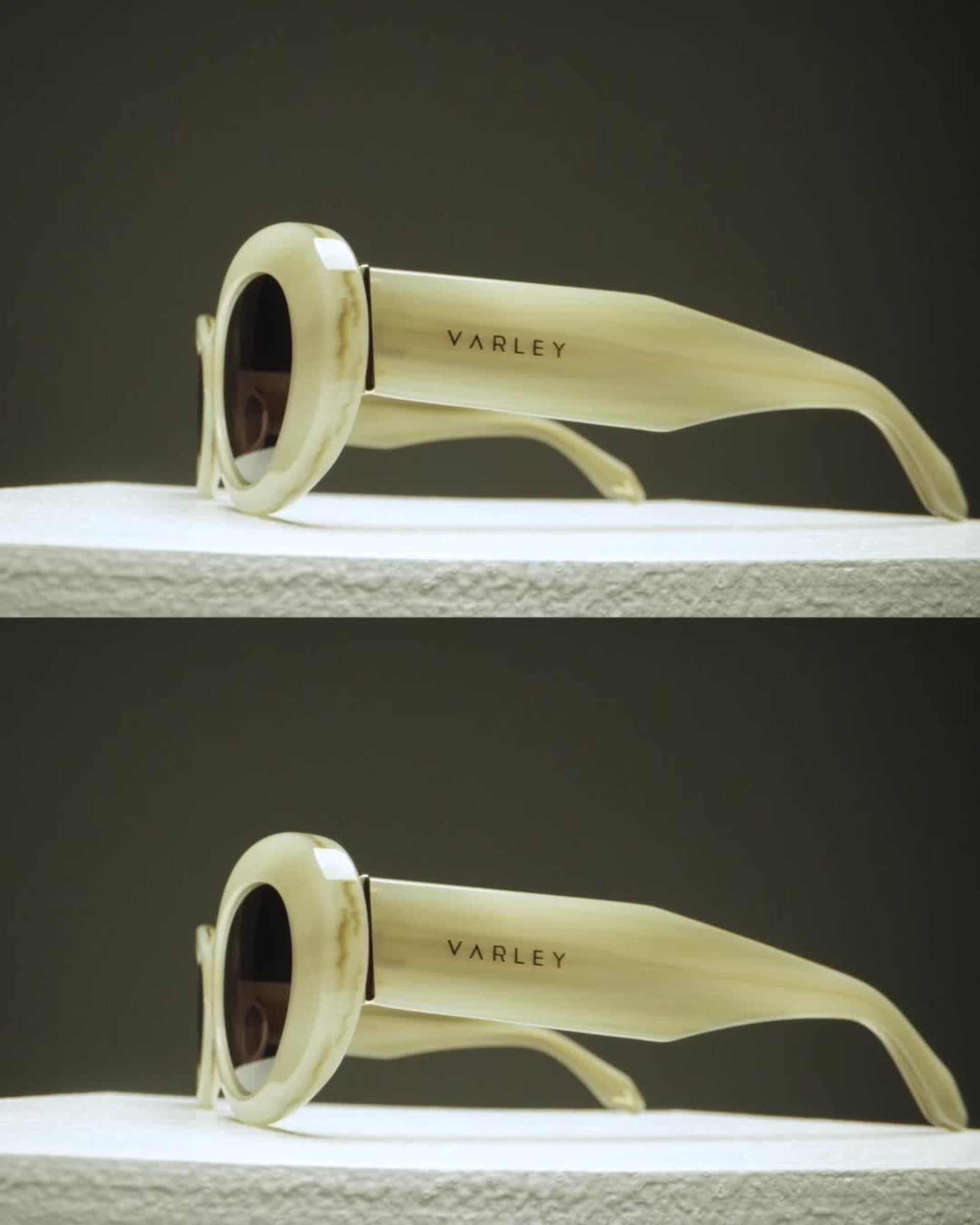 VARLEY Bethnall Oval Sunglasses Black NEW $198 Lambeth Oval Sunglasses | Varley US main image 2