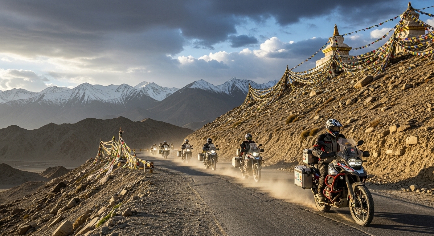 Manali mountain road