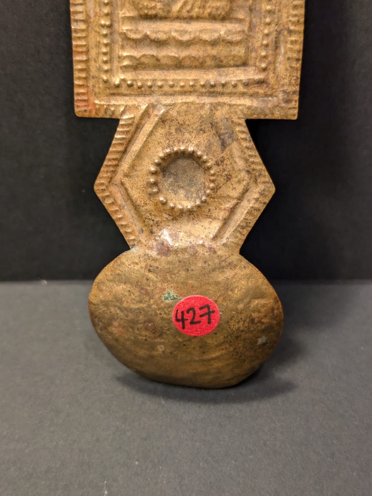 Beutiful akhan bronze spoon