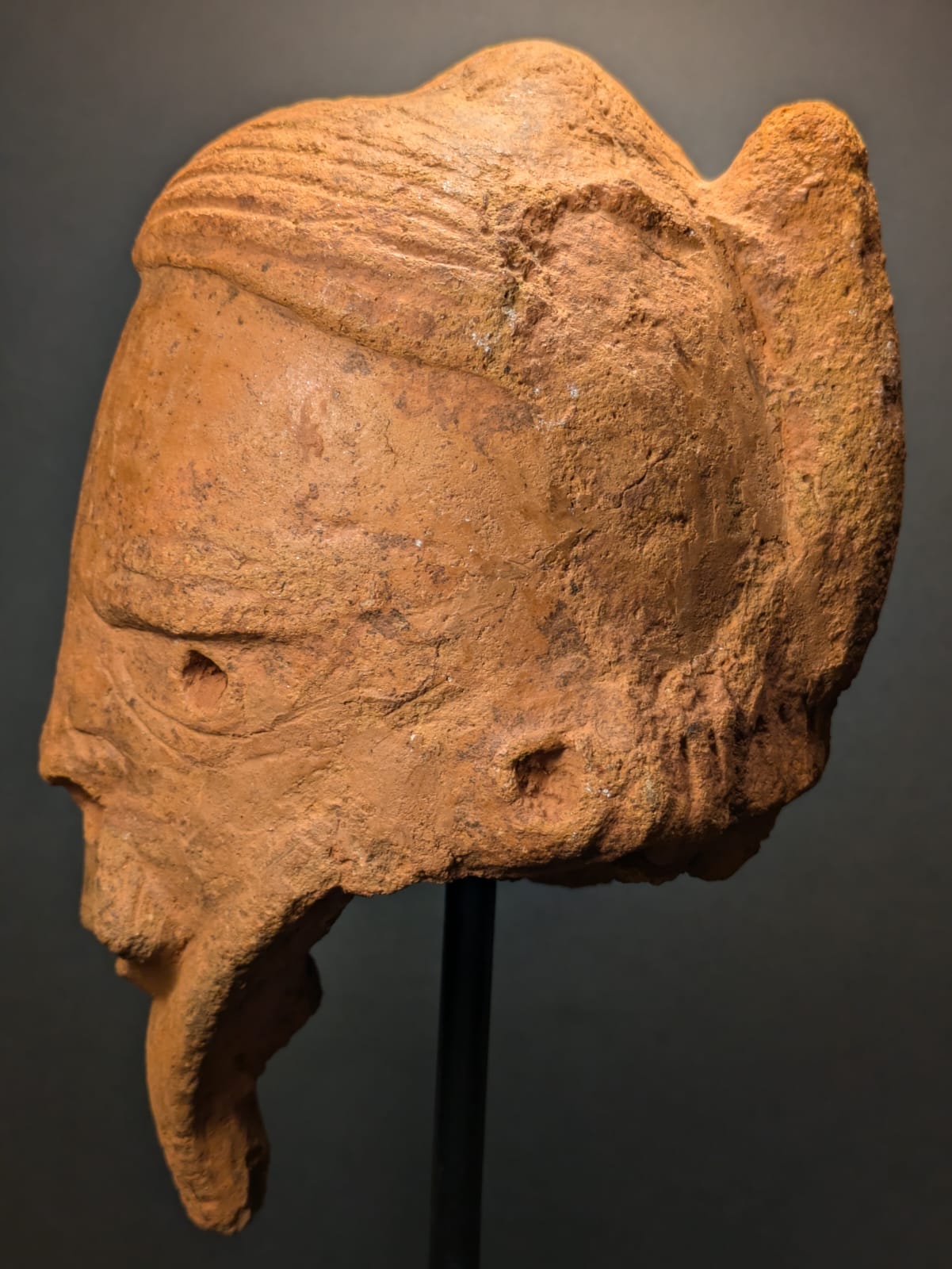 Beutiful Nok terracotta head