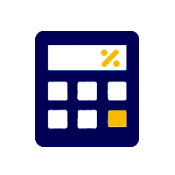 Ícone de calculadora para Assessoria Fiscal