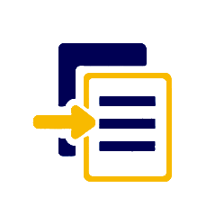 Ícone de setas de troca para Mudança de Contador