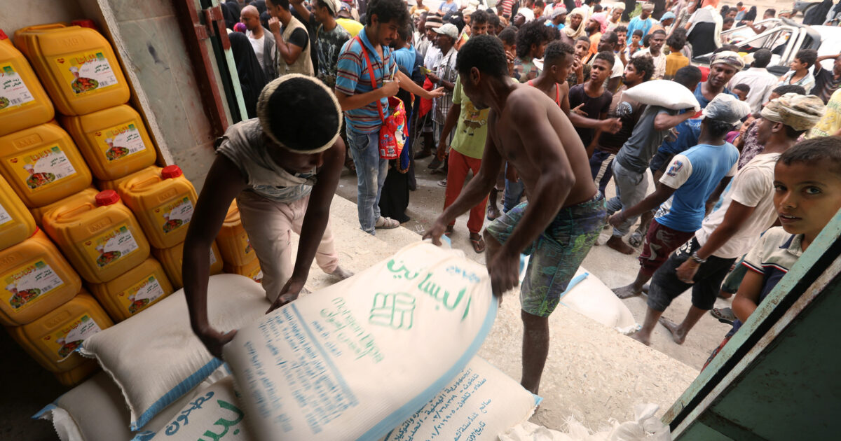 Yemen humanitarian aid