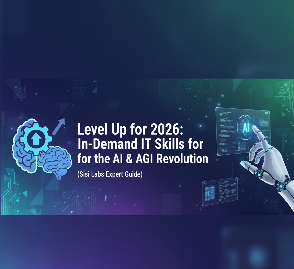 Level Up for 2026: In-Demand IT Skills for the AI & AGI Revolution (Sisi Labs Expert Guide)