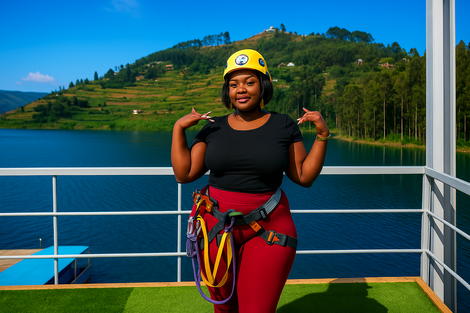 Lake Side Camera Pose
