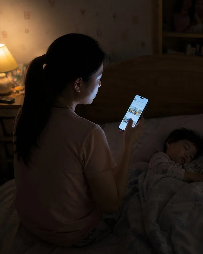 22h, mẹ mở 5 tab trường mầm non — rồi giữ lại 1