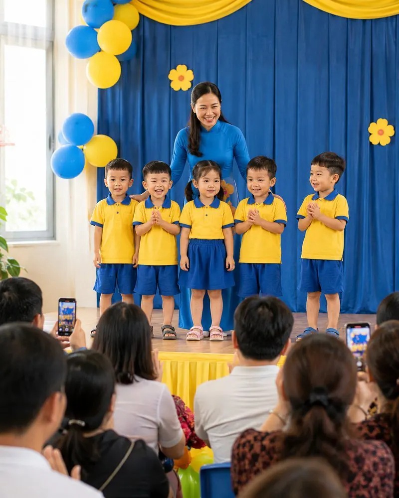 Tổng kết năm: cô có gì để cho phụ huynh xem về con họ?