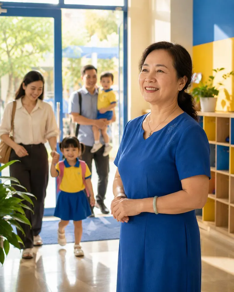 Nhẹ việc cho cô, dày niềm tin cho phụ huynh