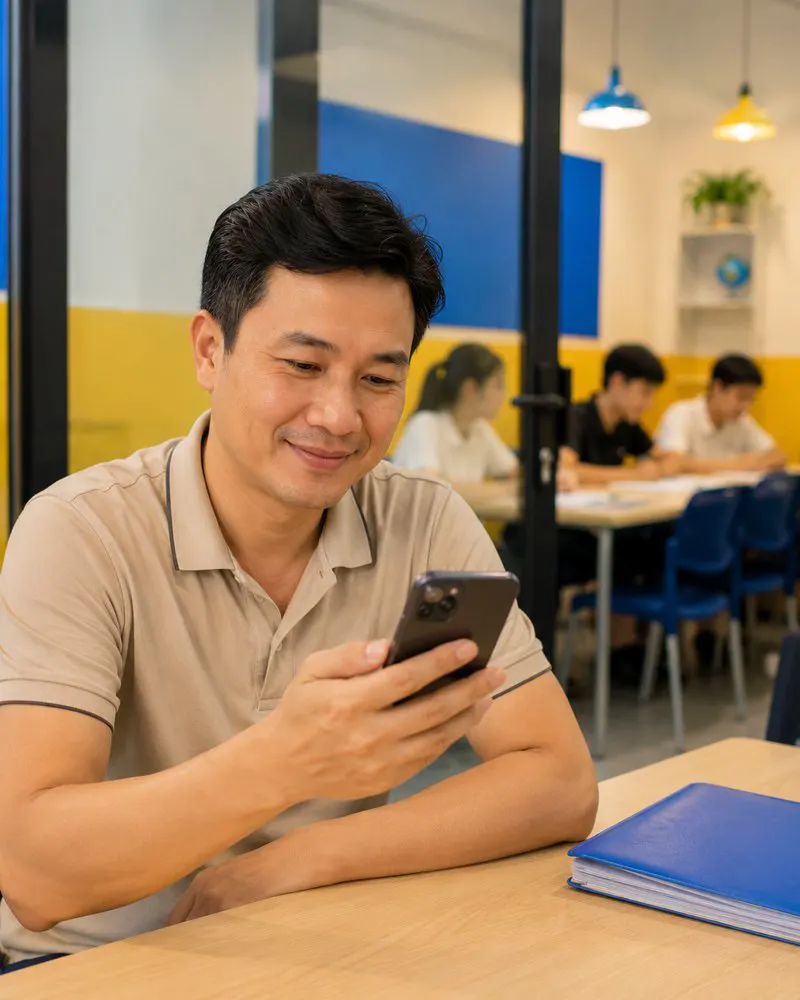 Cho phụ huynh "bằng chứng" thay vì "lời hứa"
