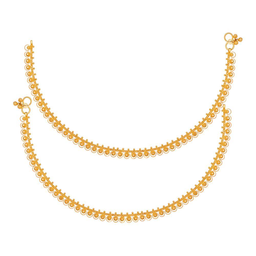 Beautiful Gold Anklets