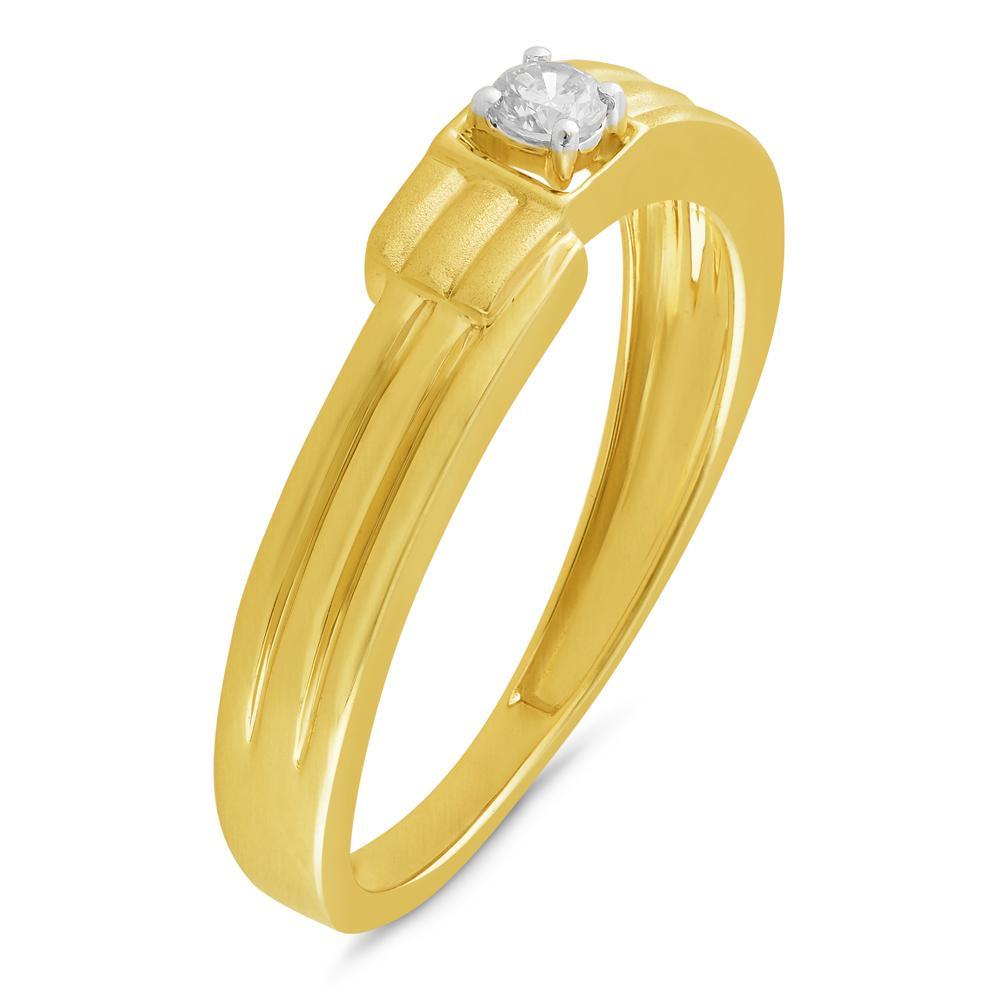 Bold 14 Karat Gold Square Signet Ring