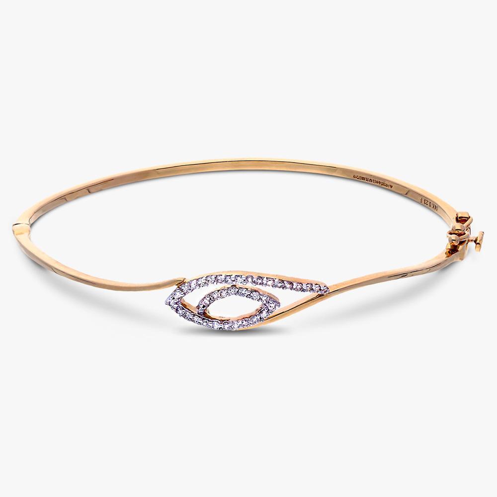 Marquise Eye Rose Gold Bracelet