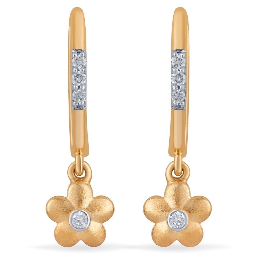 Timeless 14 Karat Gold Diamond Earrings